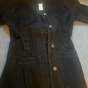 Banana Republic Long shirt blazer with belt